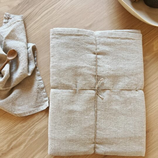serviette de table lin