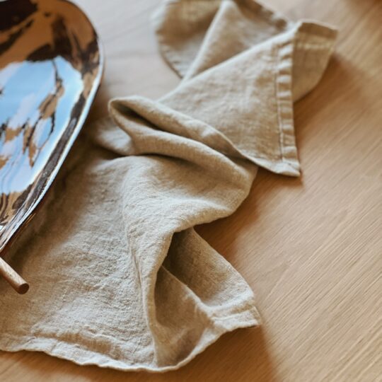 Serviette de table en lin