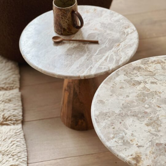table d'appoint marbre