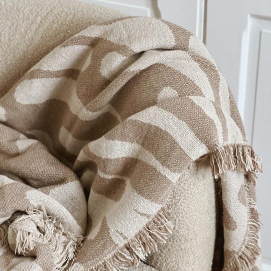 plaid en coton