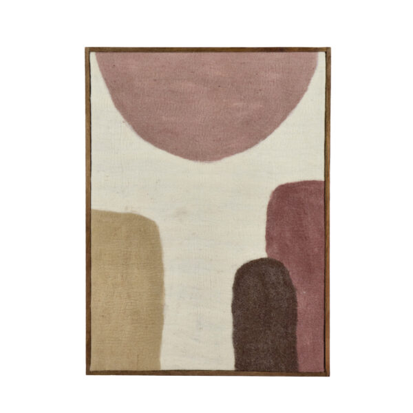 Tableau en Laine coloré