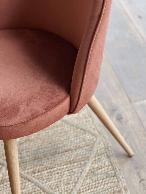 chaise velour