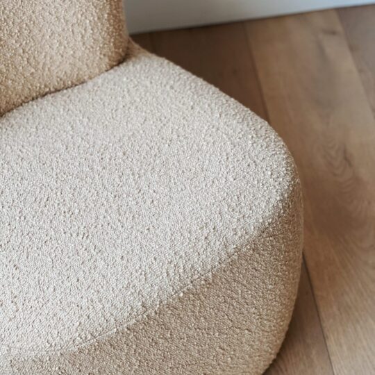 fauteuil-tissu-bouclette