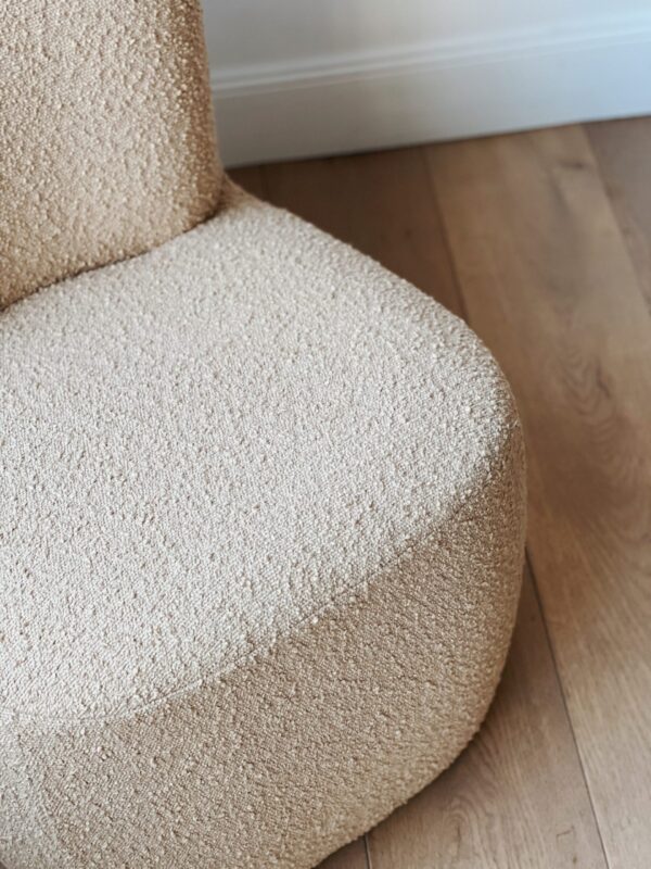 fauteuil-tissu-bouclette