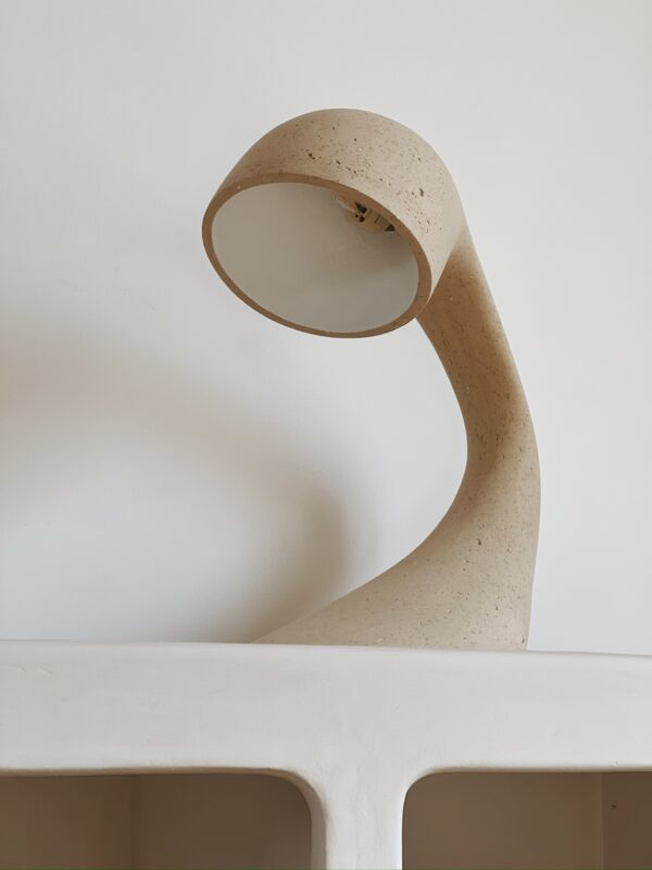 lampe à poser en papier