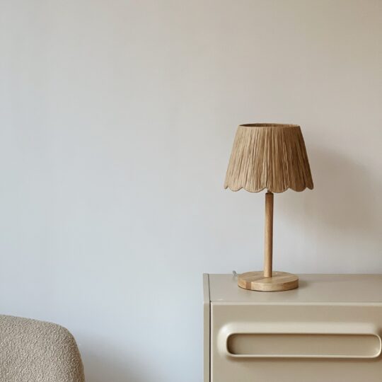 lampe à poser bois