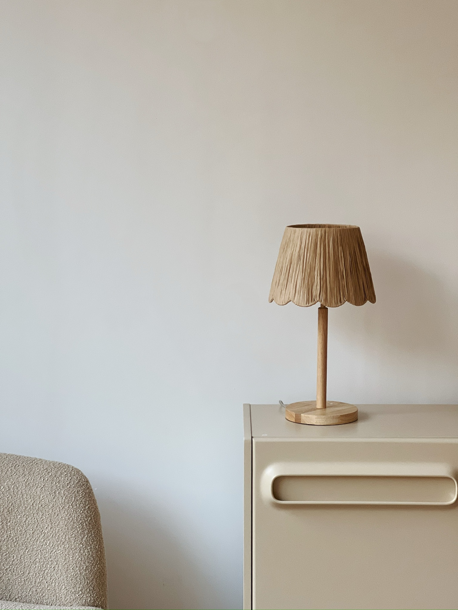 lampe à poser bois