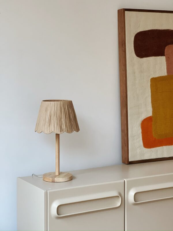 lampe bois à poser