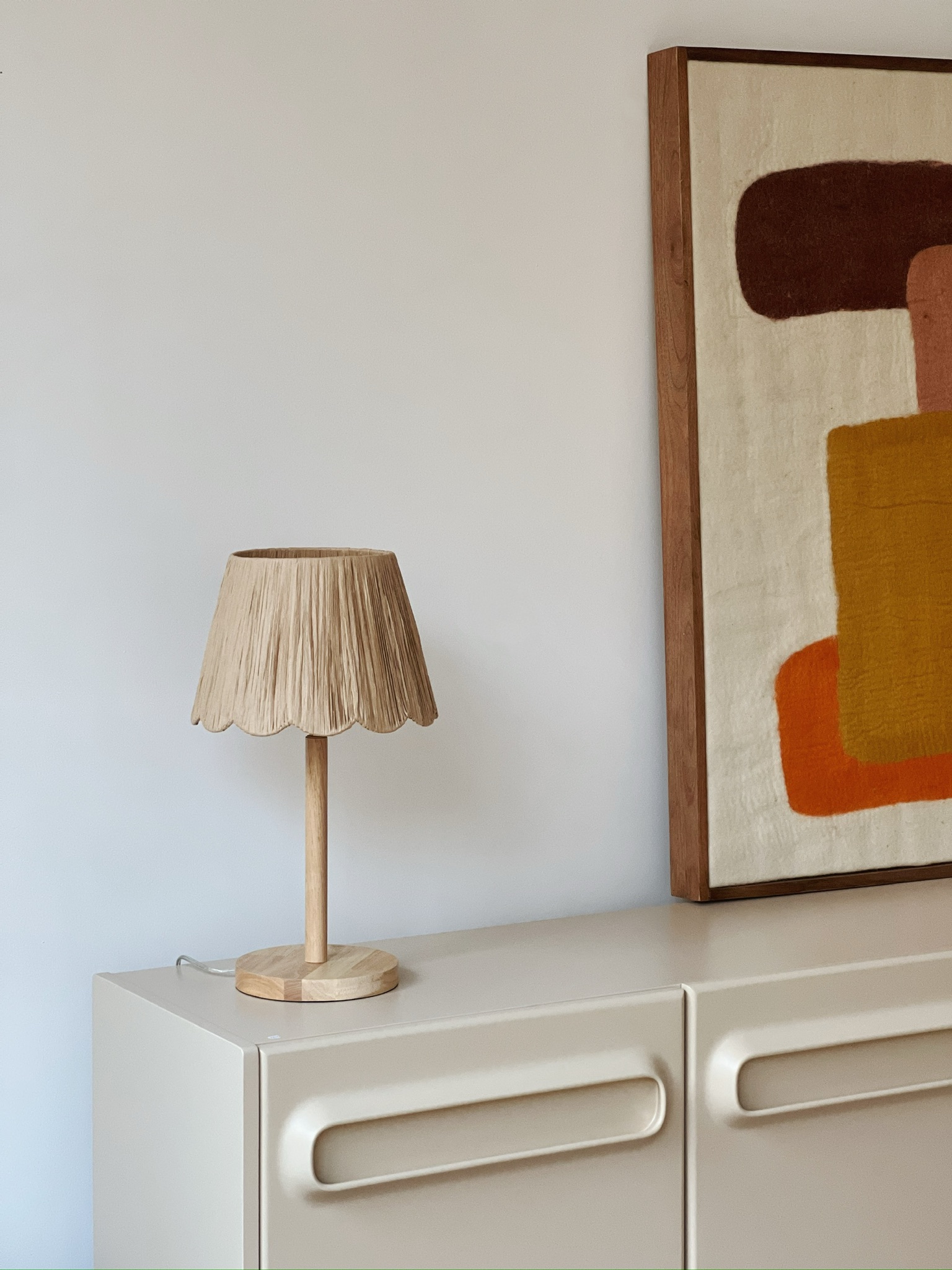 lampe bois à poser