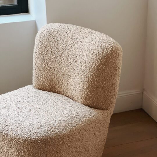 fauteuil beige