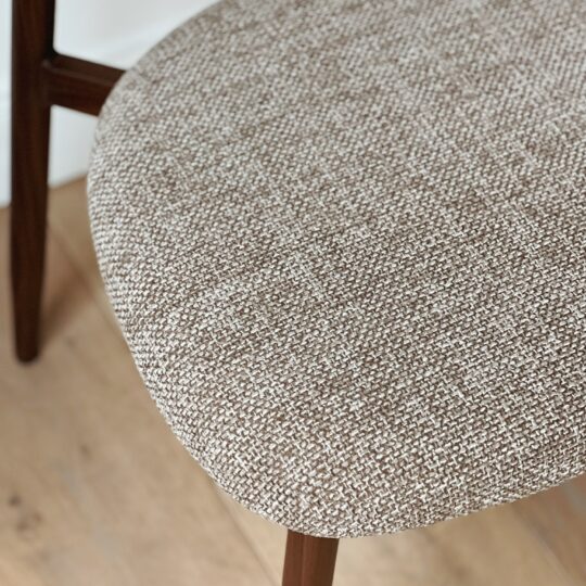 chaise scandinaves tissu