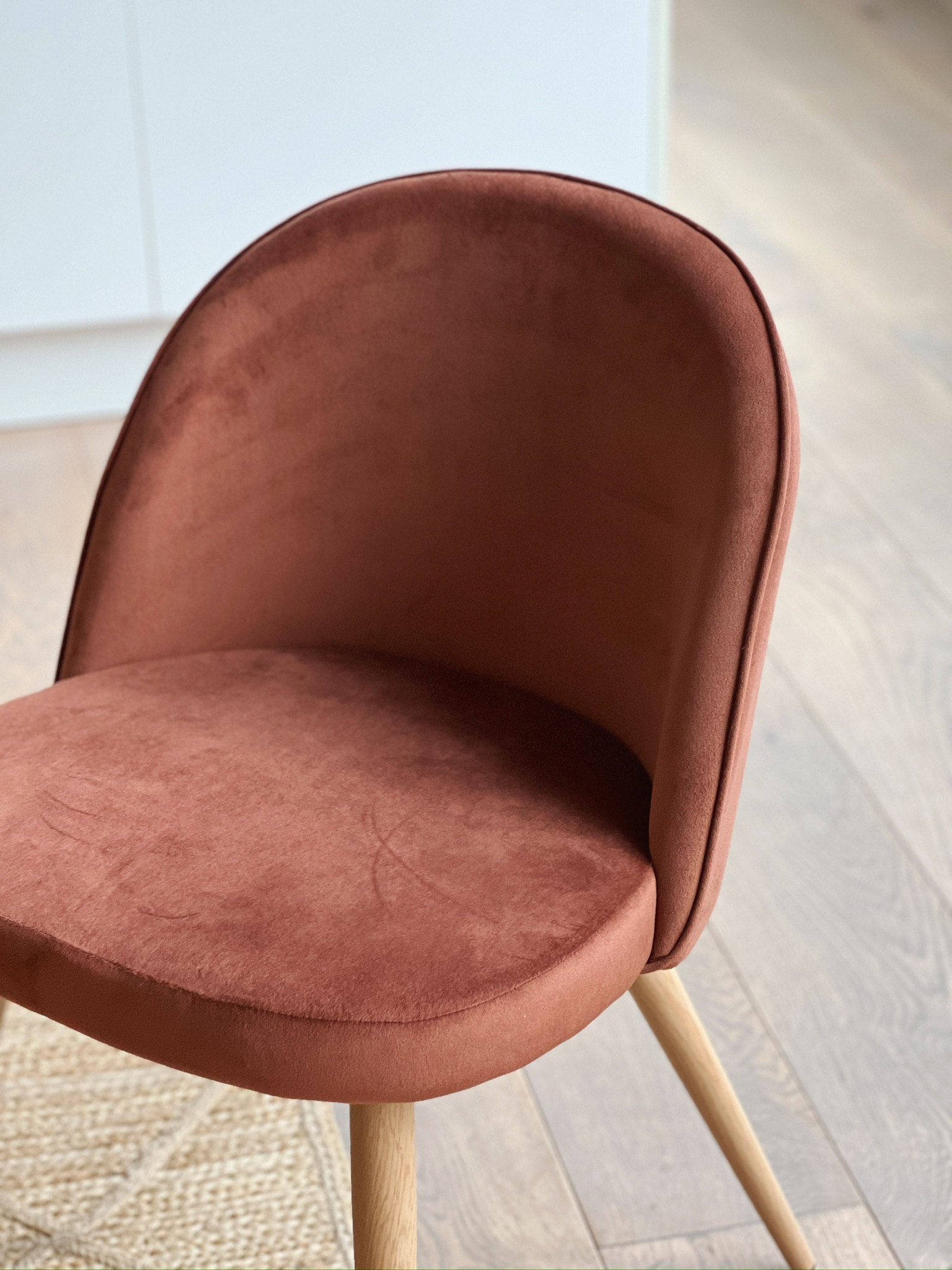chaise en velours