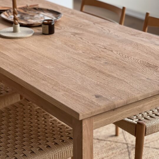 Table en chêne