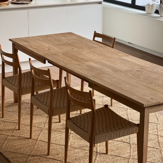 Table de cuisine en chêne