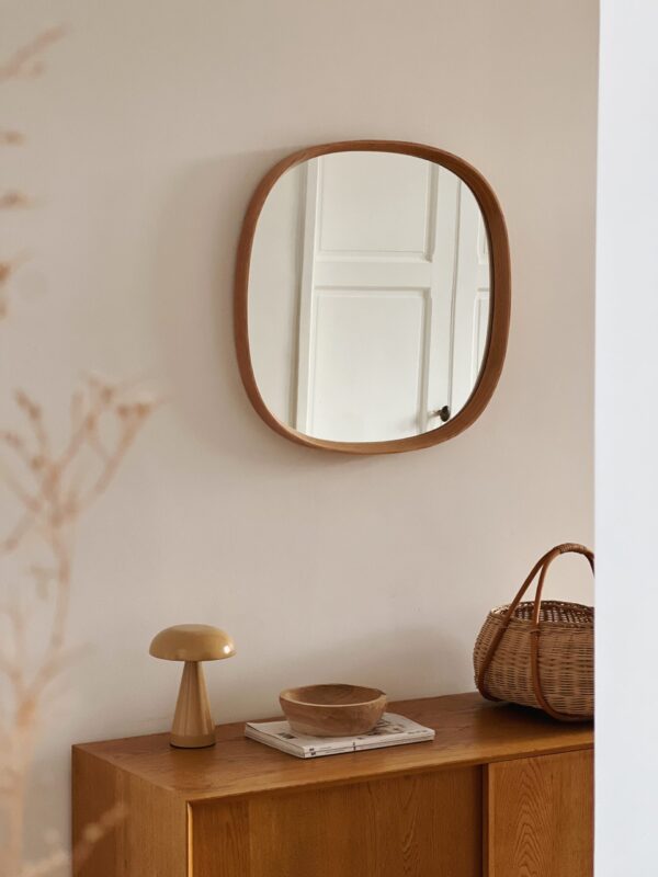 grand miroir en bois