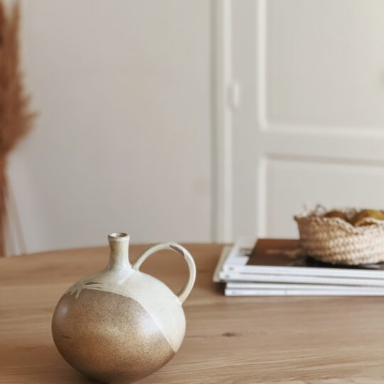 vase en céramique artisanale