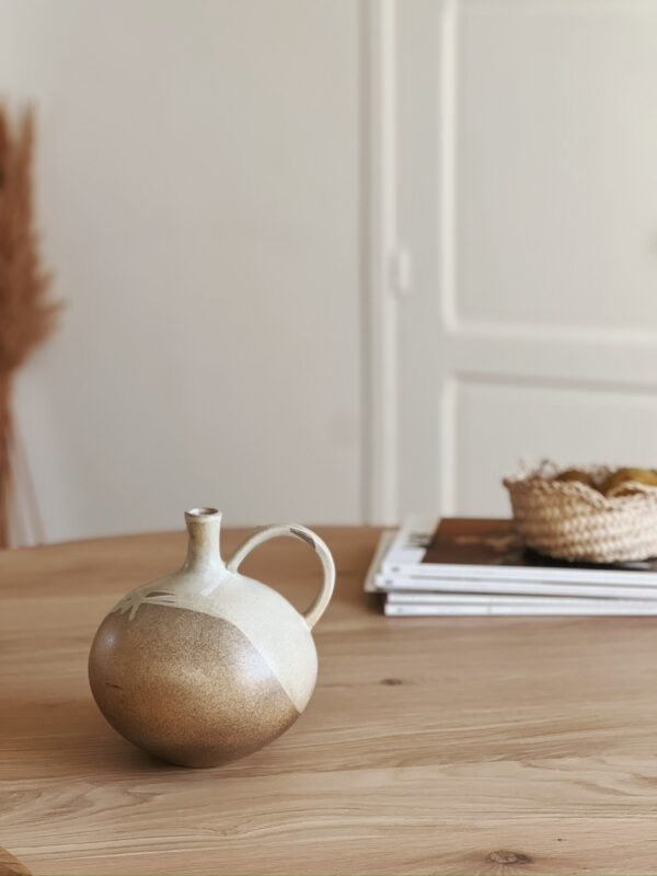 vase en céramique artisanale