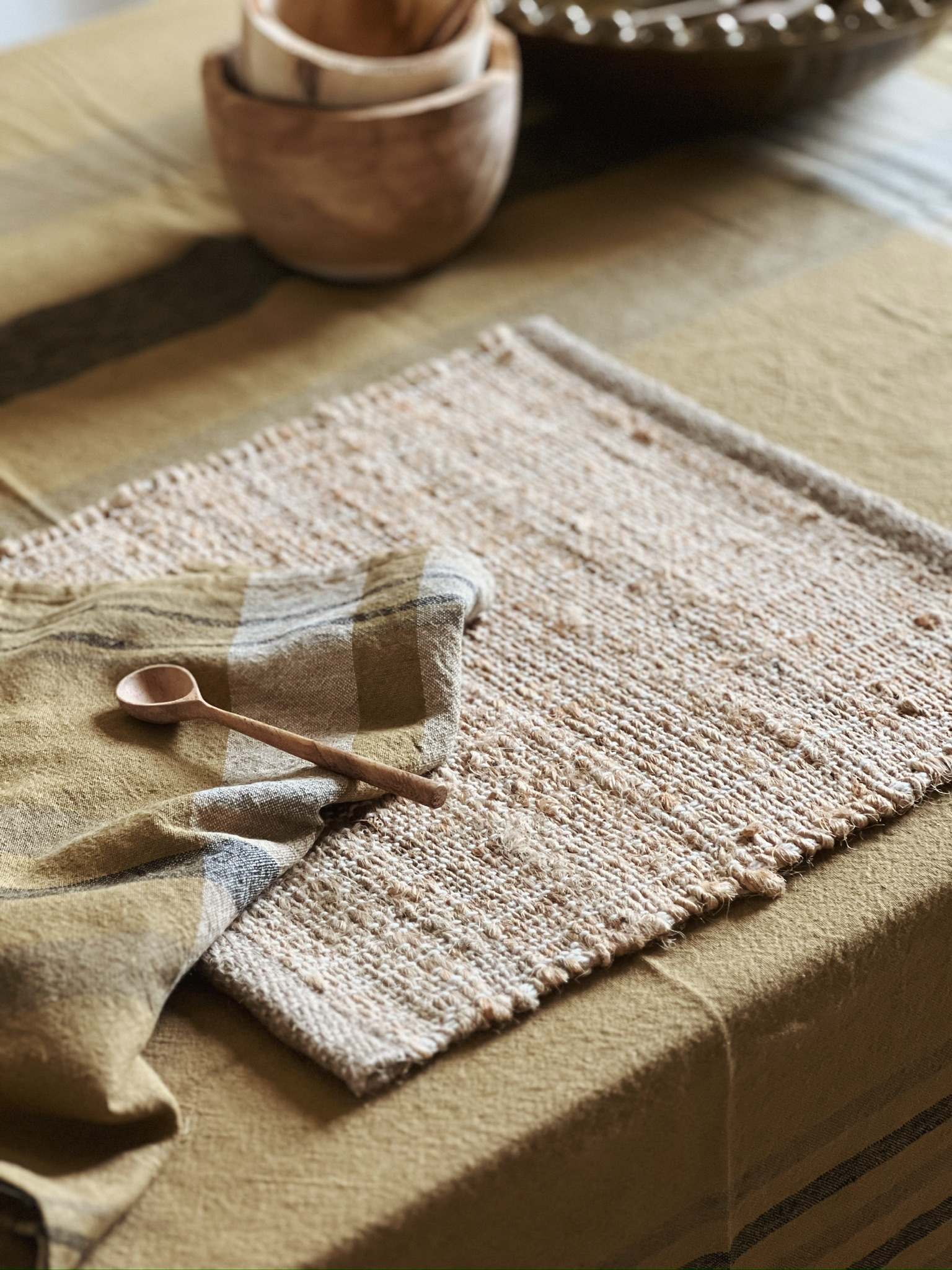 set de table en jute