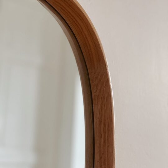 Grand miroir en bois