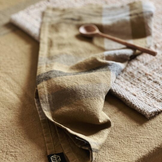 Serviette de table lin et coton