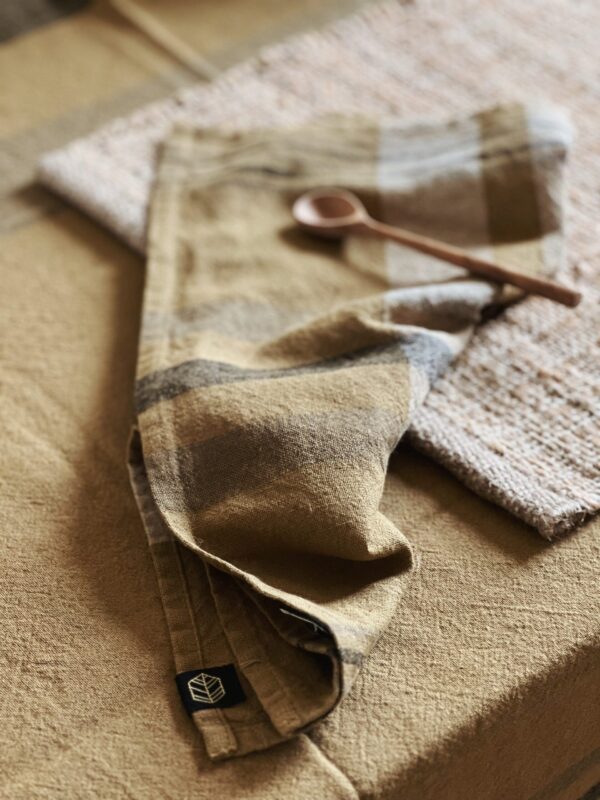 Serviette de table lin et coton