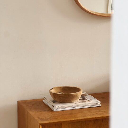 vide poche en bois