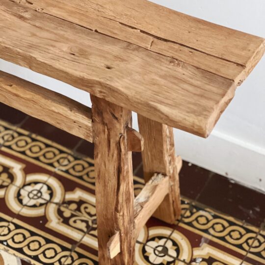 Banc en bois
