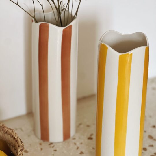 decoration vase cylindrique