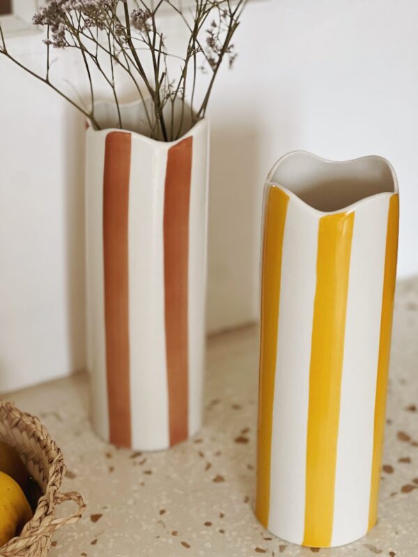 decoration vase cylindrique