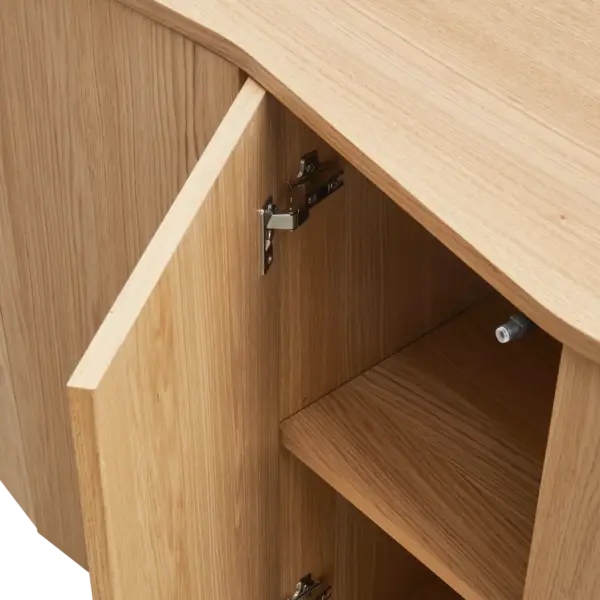Commode buffet en chêne blond