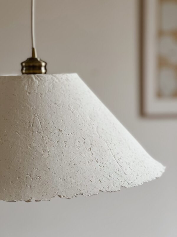Suspension papier mache