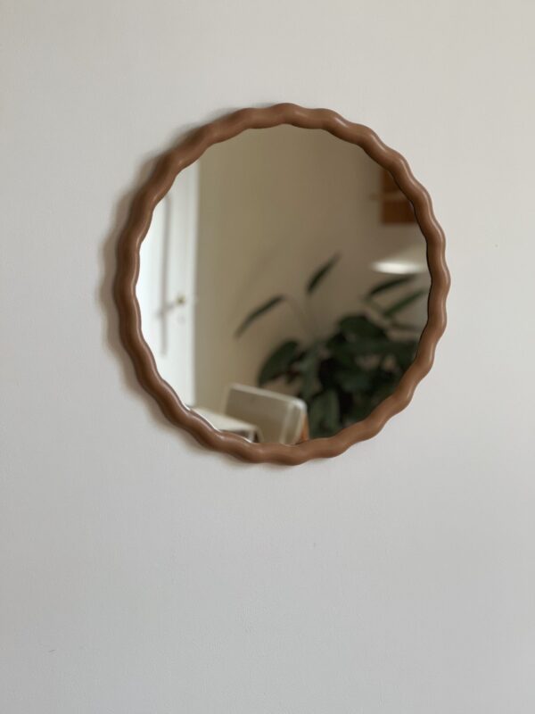 Miroir forme organique