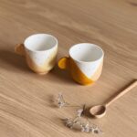 Tasses a café colorées