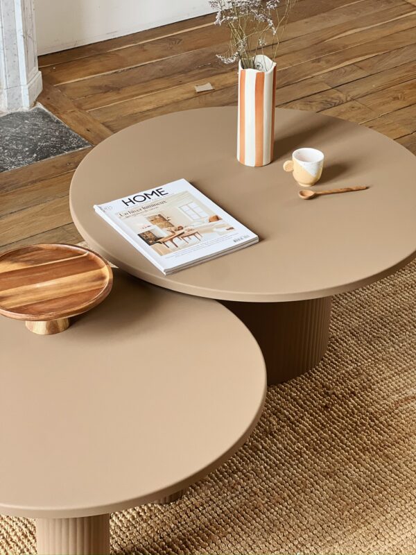 Tables gigogne métal