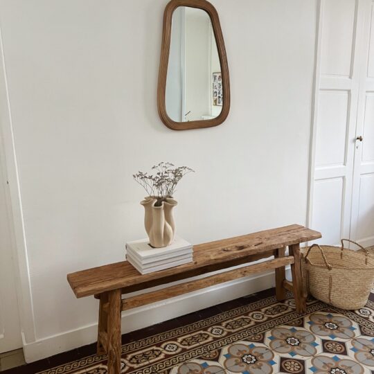 Banc rustique en bois