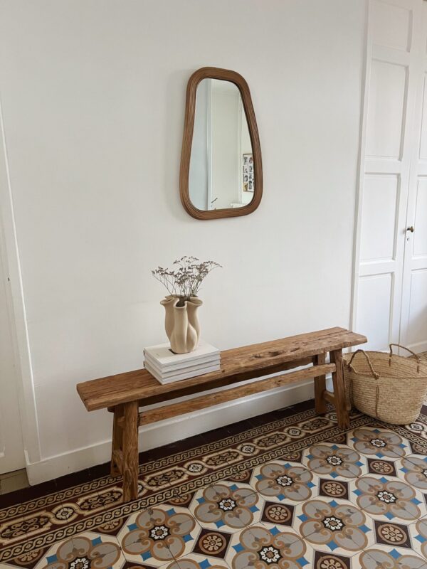 Banc rustique en bois