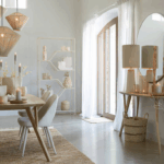 Suspension luminaire corde