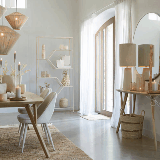 Suspension luminaire corde