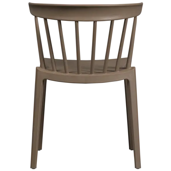 Chaise d'extérieur empilable