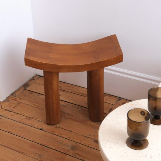 Tabouret japonais en bois