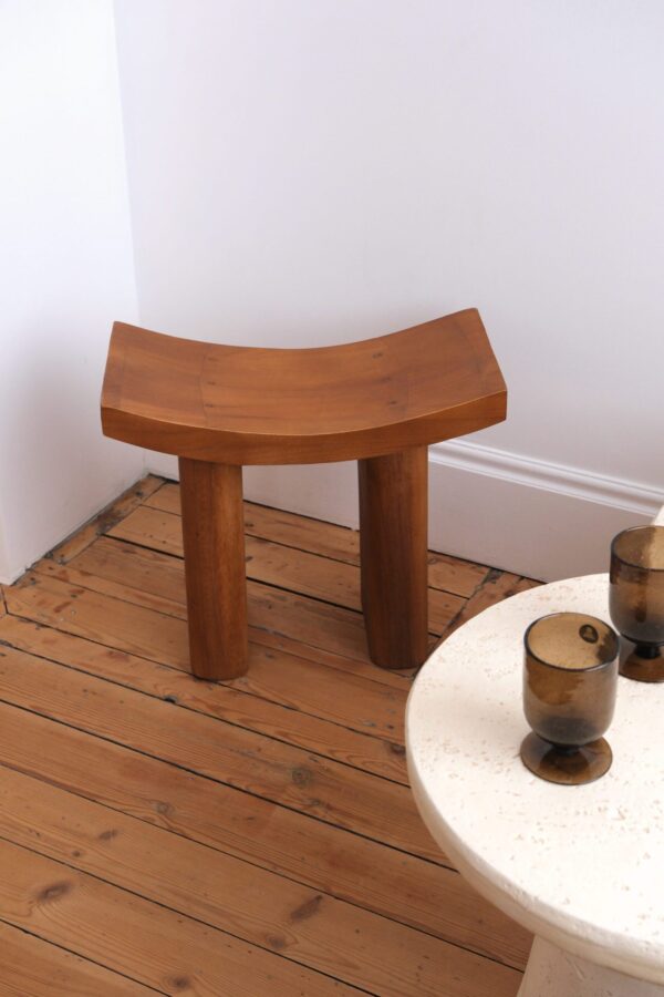 Tabouret japonais en bois