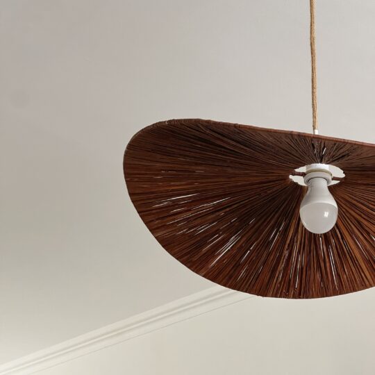suspension luminaire raphia