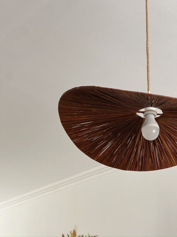suspension luminaire raphia