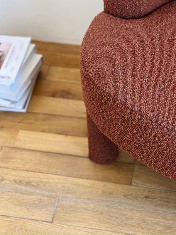tissu bouclette fauteuil