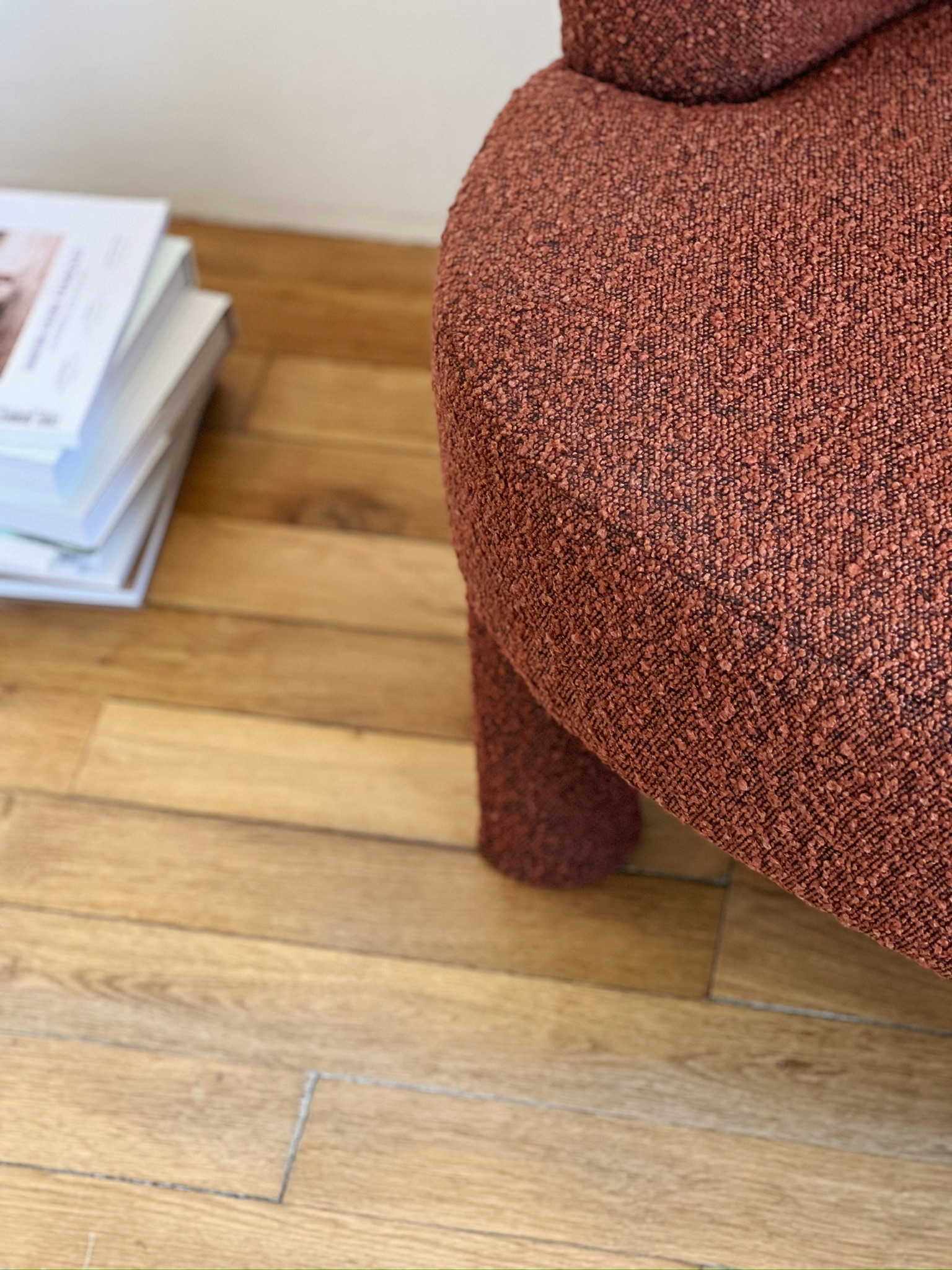 tissu bouclette fauteuil