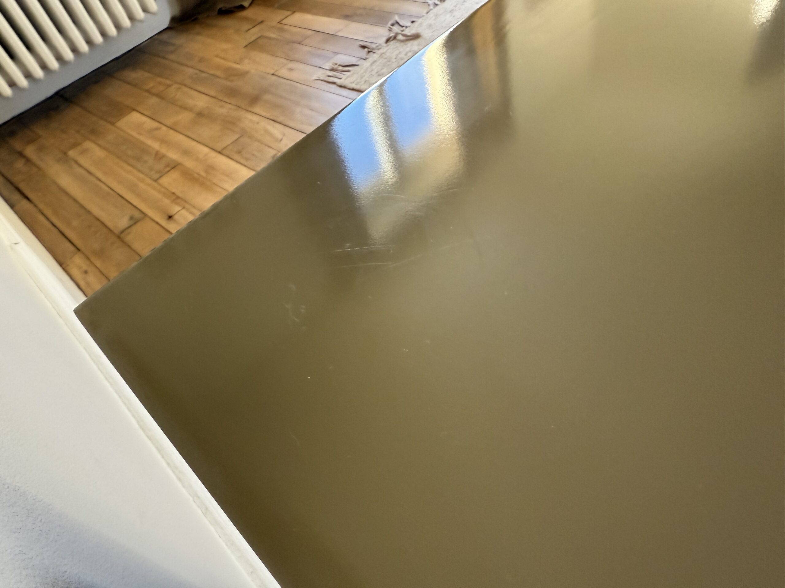 Table de chevet vert olive – Image 5