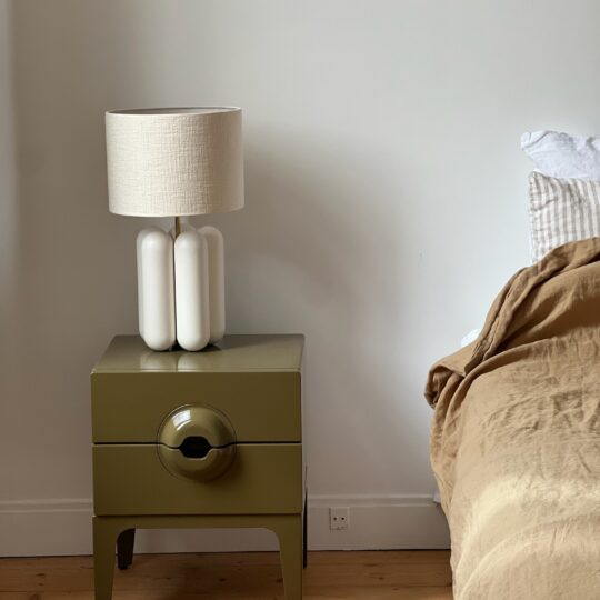 Chevet vert olive