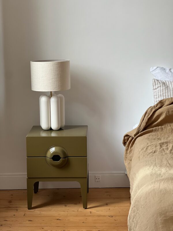 Chevet vert olive
