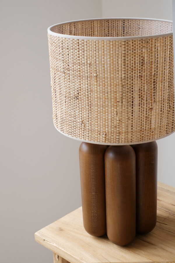 lampe à poser bois