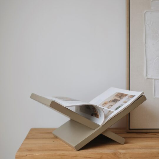 porte livres en bois